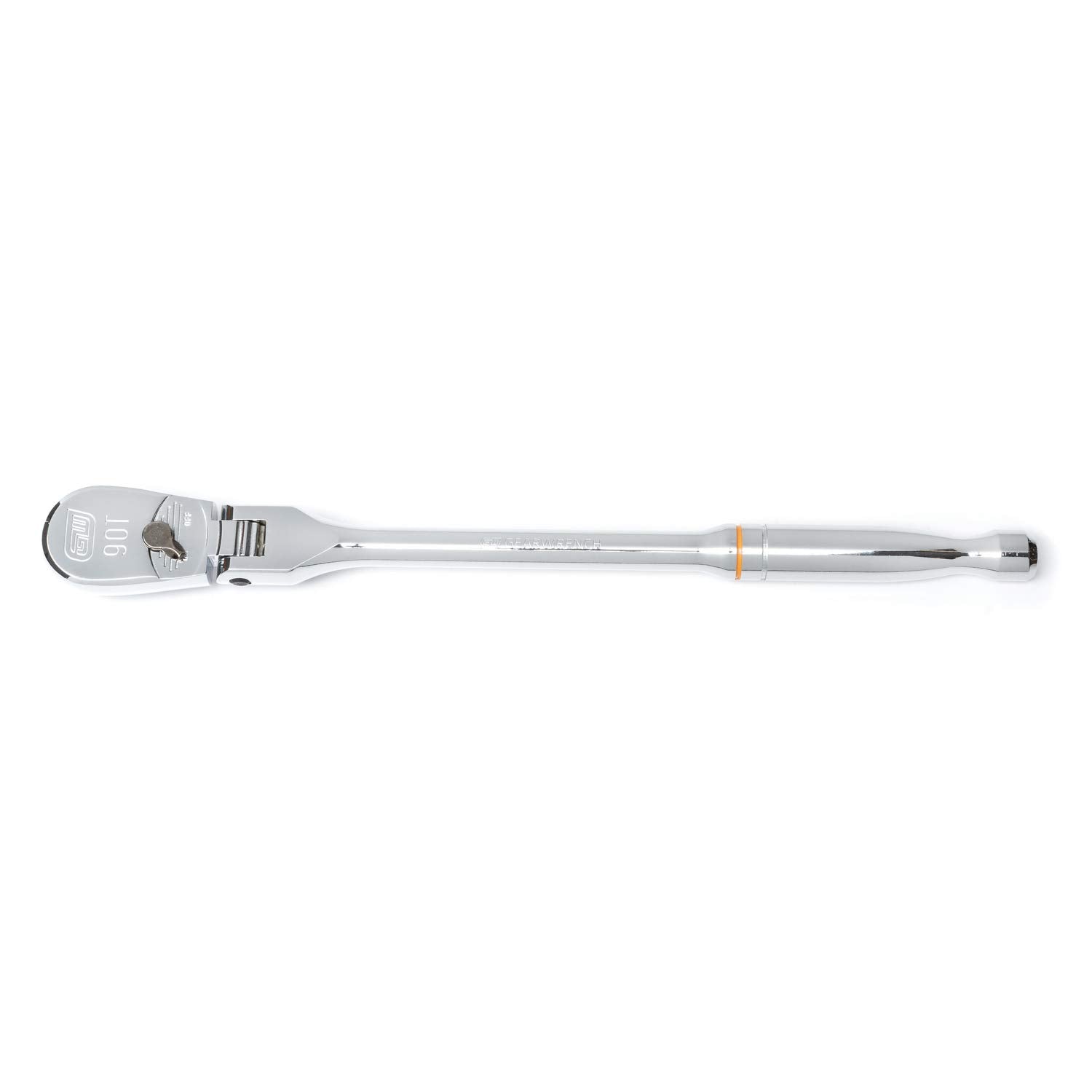 90 Tooth GEARWRENCH 3/8" Drive Full Polish Flex Teardrop Ratchet - 81215T