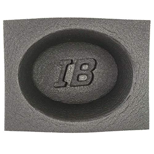 4X6 Inch InstallBay Acoustic Speaker Baffles Shallow Oval - Pair (IBBAF462)
