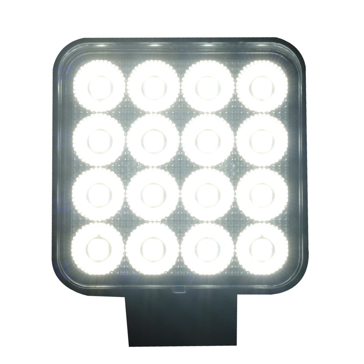 Auxiliary Light Race Sport Lighting Fit 4.25-inch 64-Watt Square IQ Series LED Flood Beam RS4IQ64WS