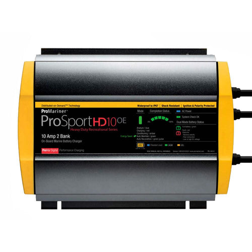 ProSportHD ProMariner 10 Gen 4-10 Amp - 2-Bank Battery Charger