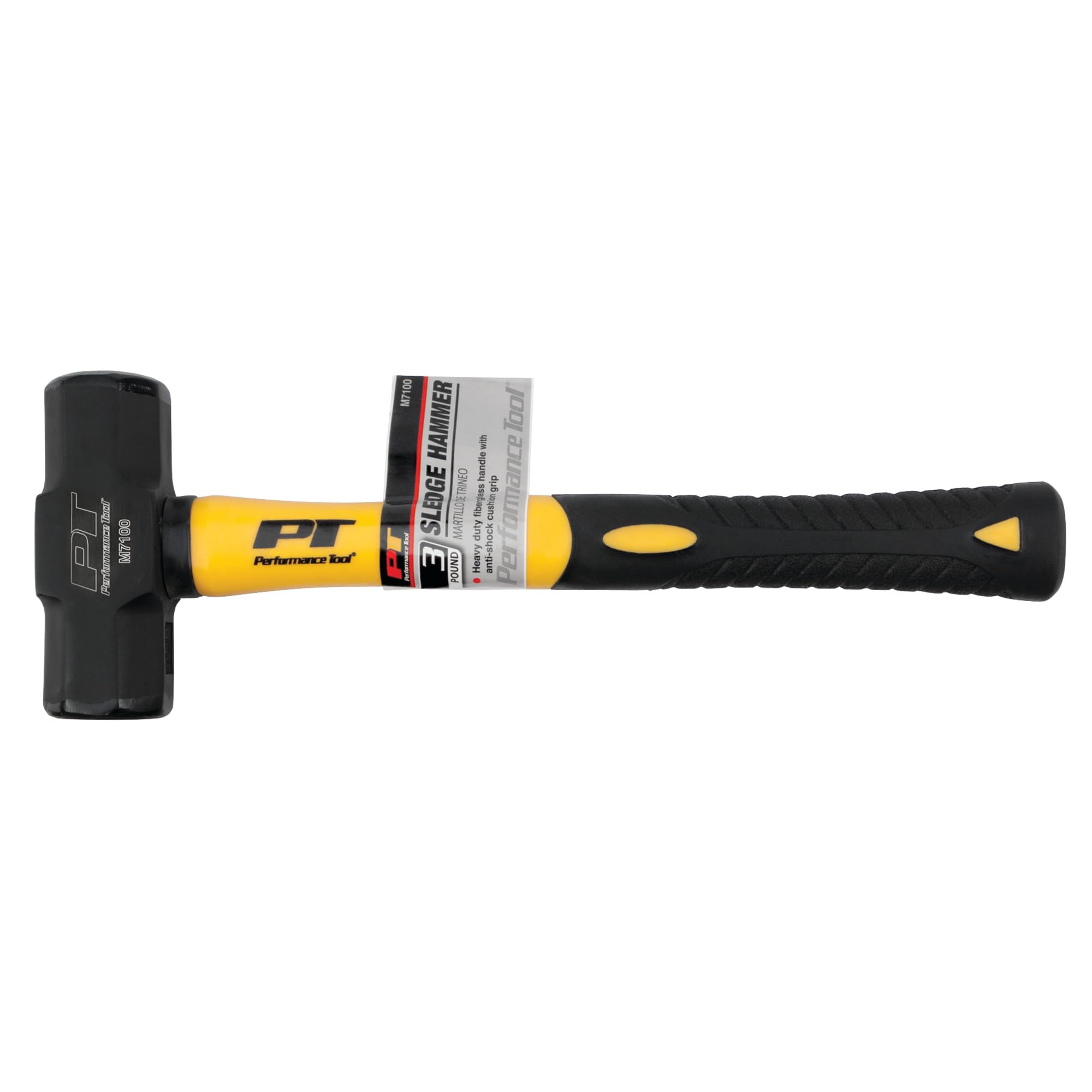 M7100 Performance Tool Sledge Hammer, 3-Pound
