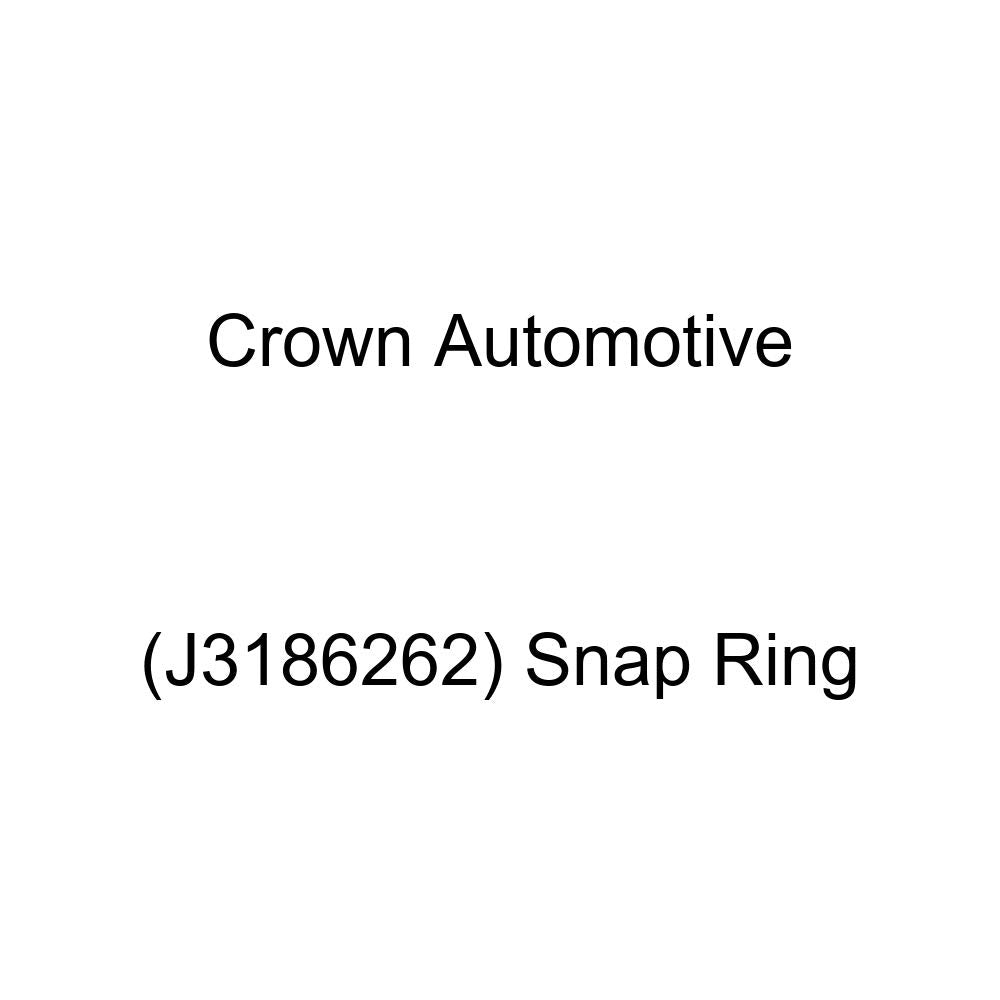 Snap Ring Crown Automotive Transmission and Transaxle - Manual
