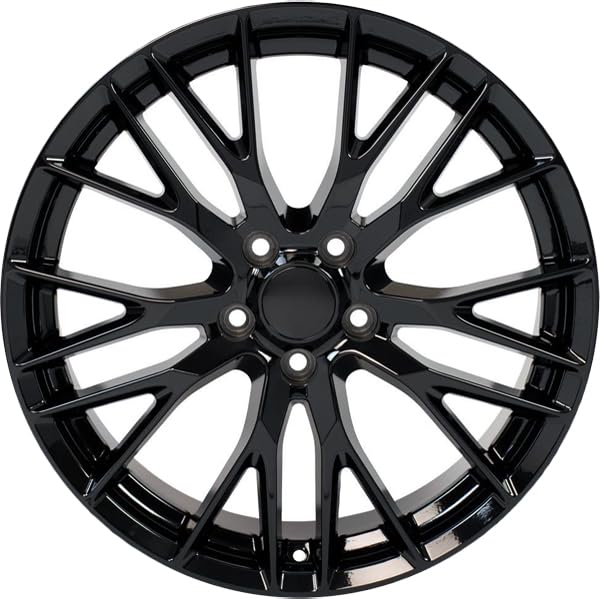 Black Wheel OE Wheels LLC CV22C-20010-5475-79B Painted (20 x 10. inches /5 x 120 mm, 79 mm Offset)