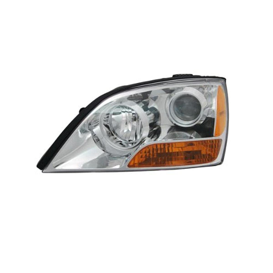 Left TYC Headlight Assembly Compatible with 2008-2009 Kia Sorento