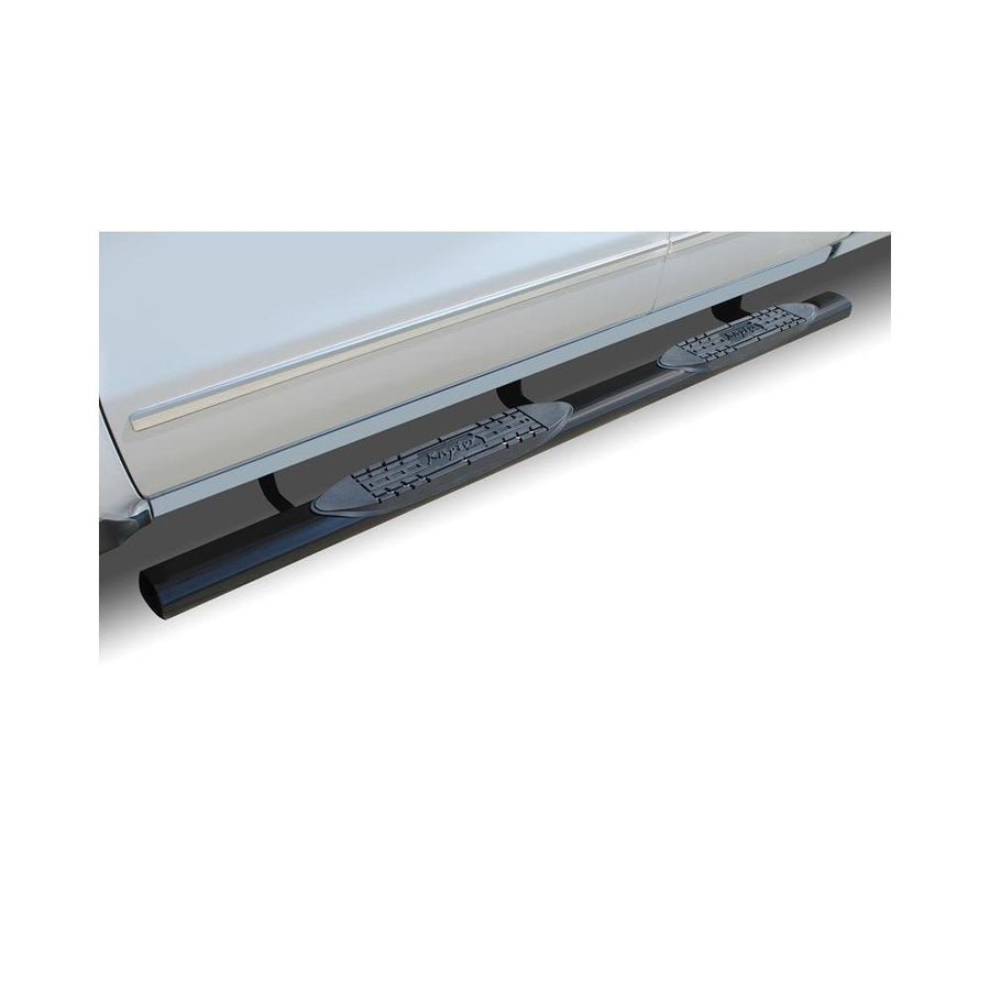 0704-0270B Raptor Series 4 inch Black Oval Side Bar Steps For 05-20 Toyota Tacoma Double Cab