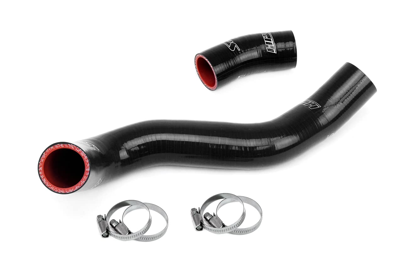 HPS Performance Lower Black Silicone Radiator Hose Kit Coolant Compatible for 2011-2013 Infiniti M56 2014-2019 Q70 5.6L 2009-2013 FX50 5.0L V8, 57-2063-BLK