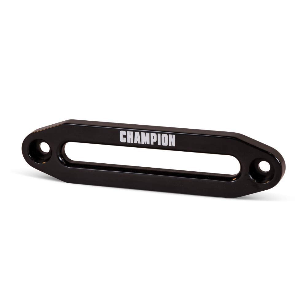 100375 Champion Power Equipment Aluminum Hawse Fairlead for 8000-12,000 lb. Truck/SUV Winches for Synthetic Rope