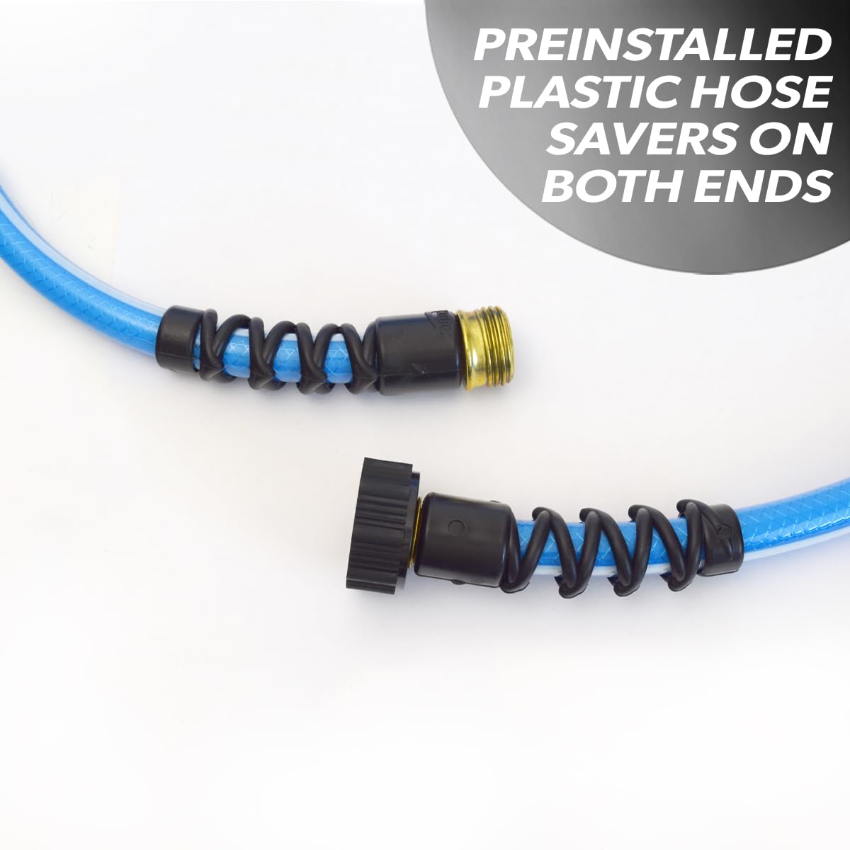 Valterra High Pressure AquaFresh Drinking Water Hose, Water Hose Hookup for RV - 1/2" x 50', Blue
