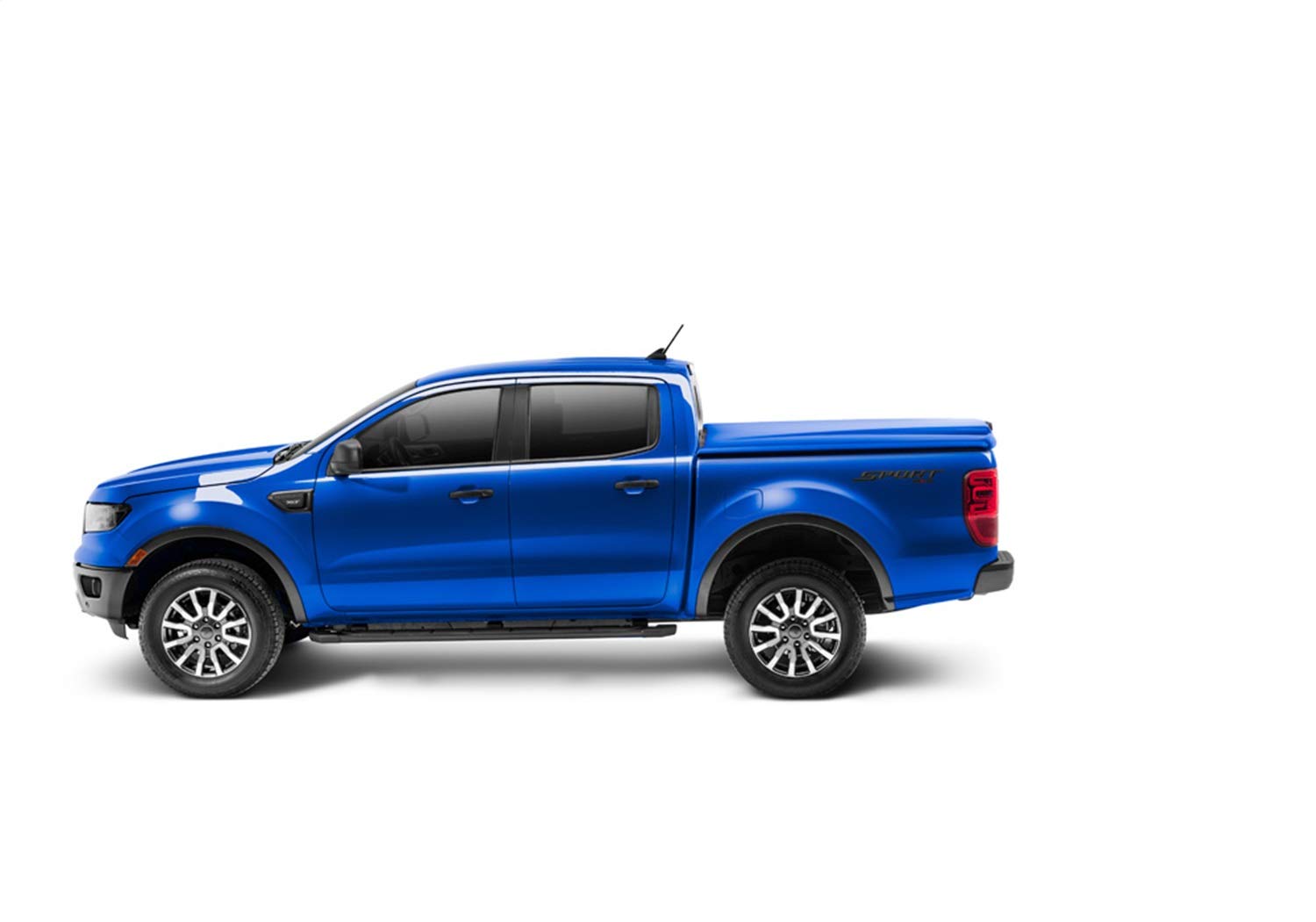 UnderCover RealTruck Elite LX One-Piece Truck Bed Tonneau Cover | UC2188L-UG | Fits 2019 - 2021 Ford Ranger (UG - White Platinum) 5' 1" Bed (61")