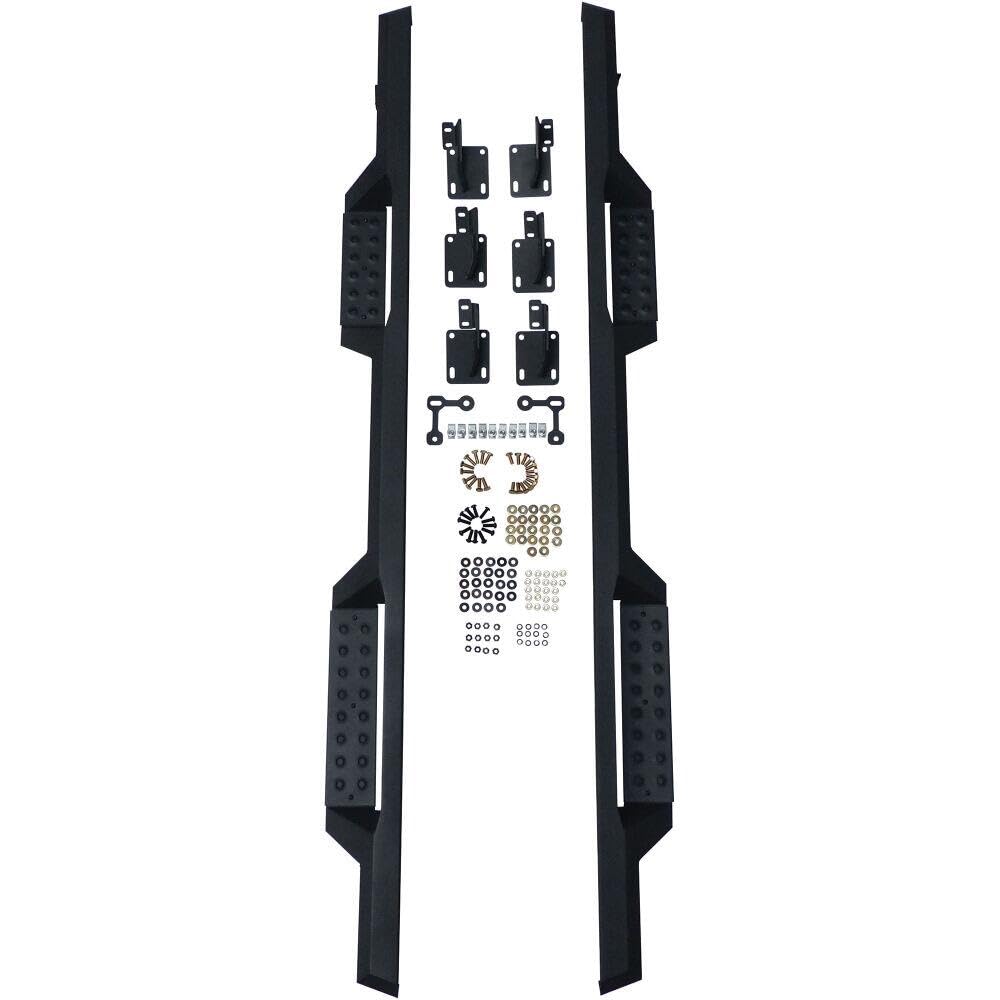 Westin HDX 56-11315 Drop Nerf Step Bars fits 1999-2016 F-250 F-350 F-450 F-550 Super Duty SuperCab Textured Black Pair