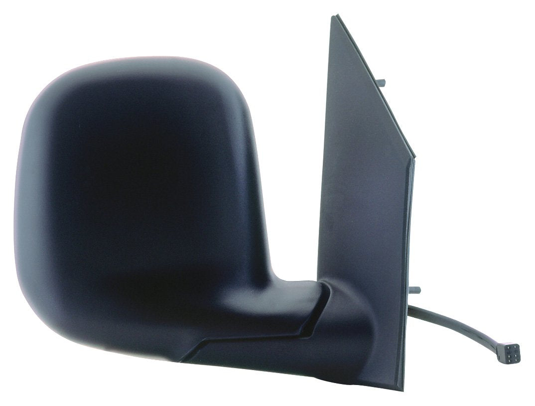 Fit System Side Passenger Mirror for Chevy Express Full Size Van, GMC Savanna Full Size Van, Black, Foldaway, Heated Power