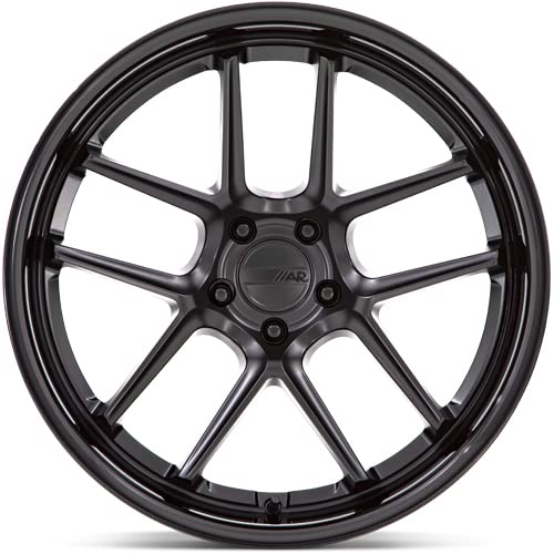 AR942 BISHOP American Racing 20X12 5X115 6.74 6mm MATTE BLACK WITH GLOSS BLACK LIP - AR942MB20121506