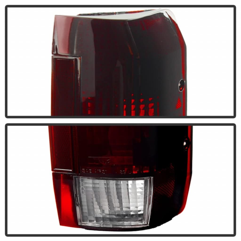 For Ford Bronco Xtune 1992-1996 OE Style Tail Lights Pair Red Smoked | 9030567