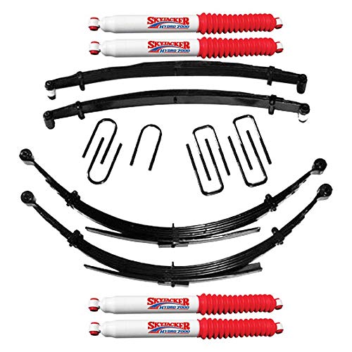 Skyjacker Suspension Lift Kit D100CDKS-H w/Shock 1 in. Front/0.5 in. Rear Lift