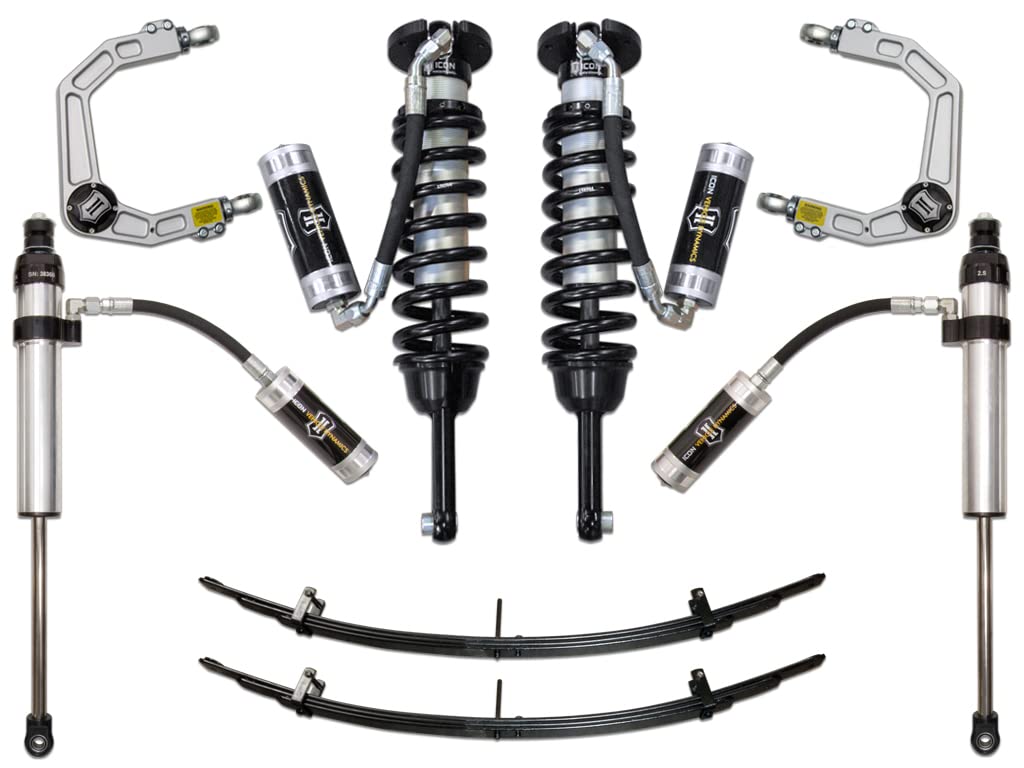 Stage 5 ICON Suspension System, Billet UCA, Compatible with 2005-15 Tacoma 0-3.5" lift / 16-Up 0-2.75" lift, K53005