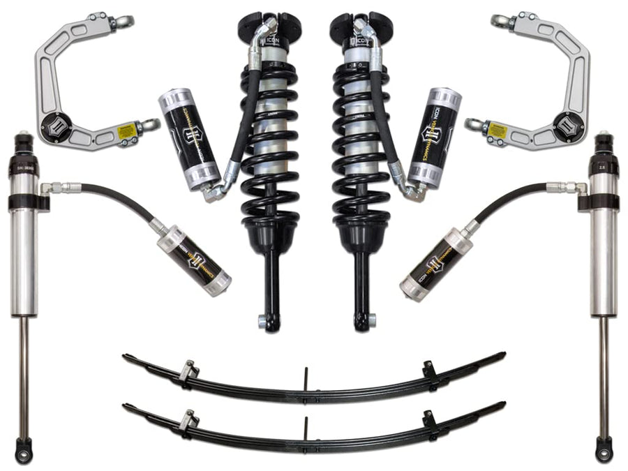 Stage 5 ICON Suspension System, Billet UCA, Compatible with 2005-15 Tacoma 0-3.5" lift / 16-Up 0-2.75" lift, K53005