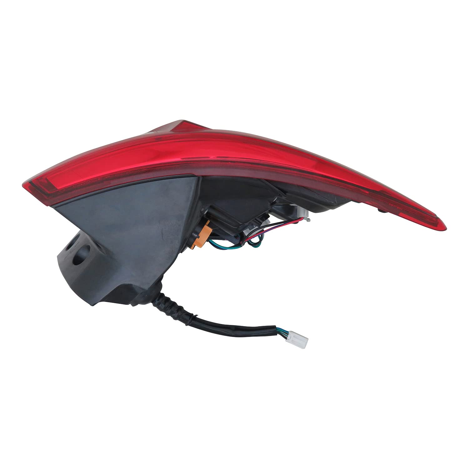 Left TYC Tail Light Assembly Compatible with 2016-2021 Mazda CX-3