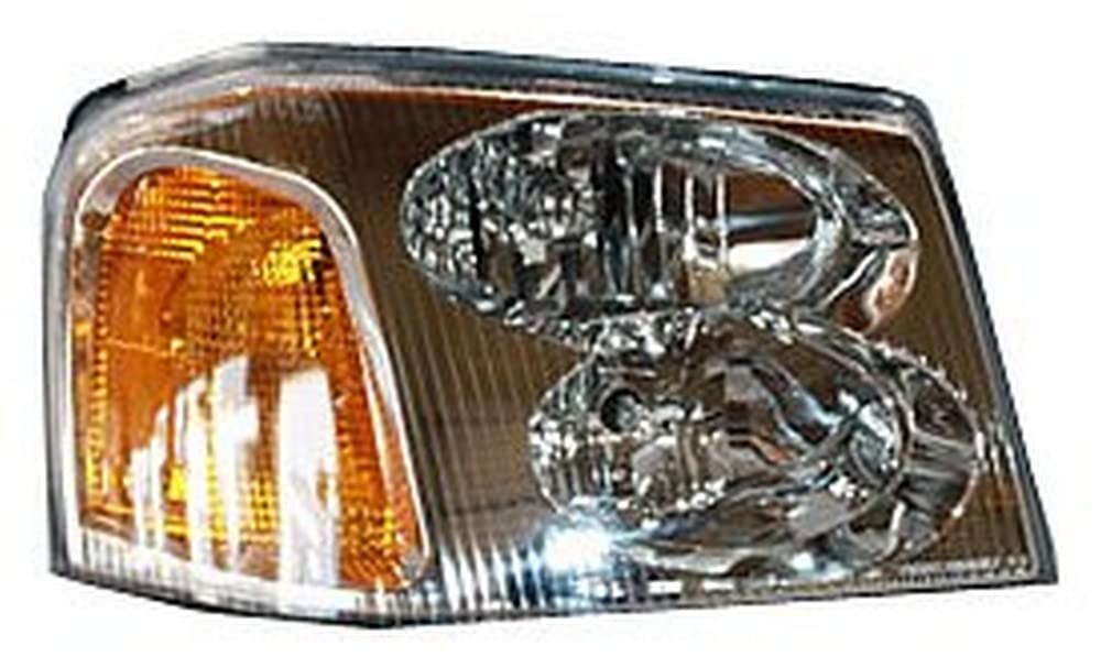 Right Headlight Assembly TYC Compatible with 2002-2008 GMC Envoy