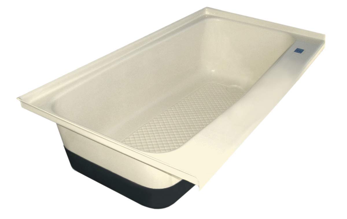 Bath Tub ICON 00479 with Right Hand Drain TU600RH - Colonial White