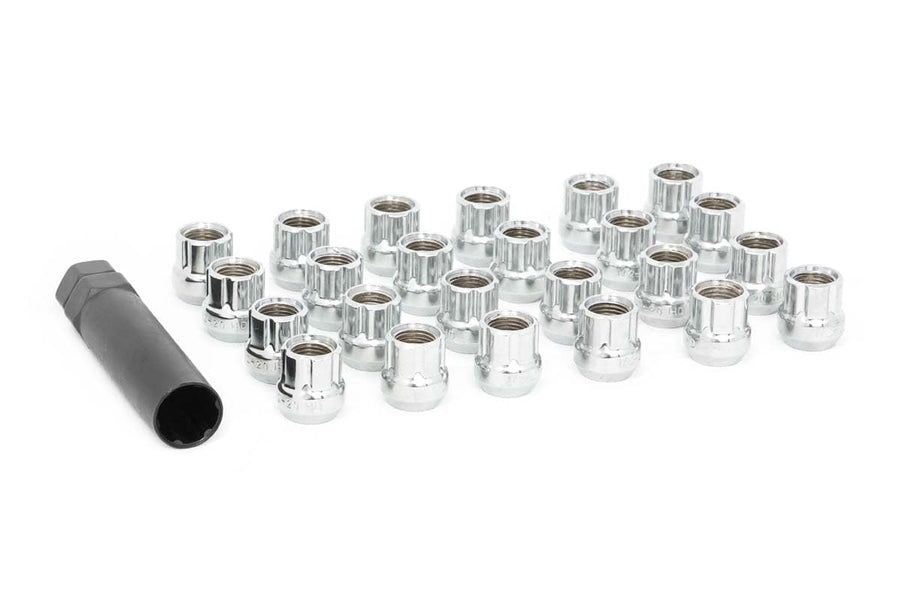 Rough Country Lug Nut Set Chrome 1/2X20 Wheel with Painted (0 x 0. inches /0 x, 0 inches Offset)