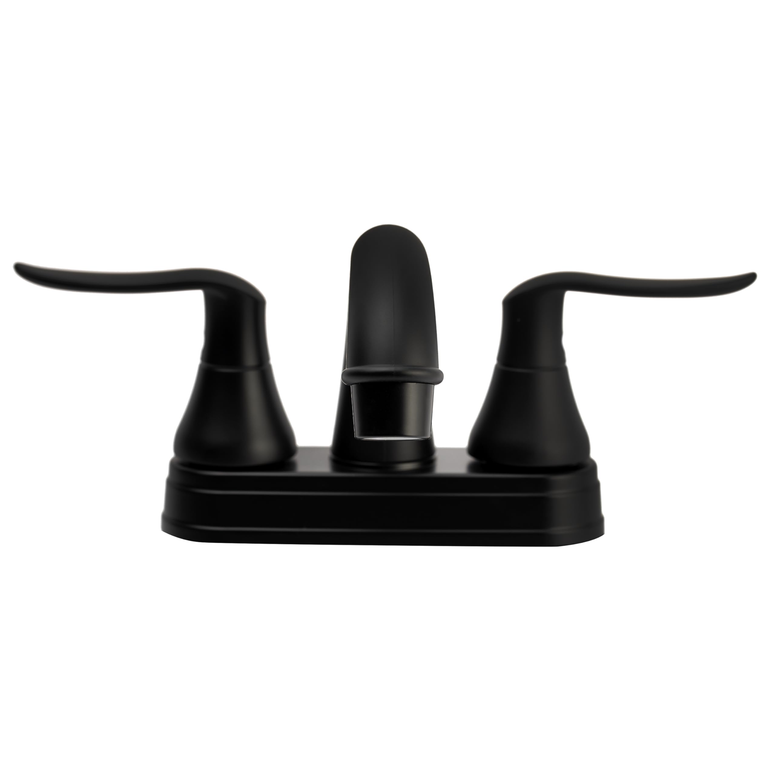 Dura Faucet RV Lavatory Faucet - Elegant Arc Spout Matte Black