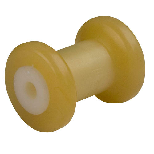 4" Spool Roller 1/2" S YLW TPR