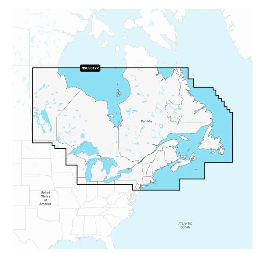 Navionics+ East Great Lakes Canada by Garmin