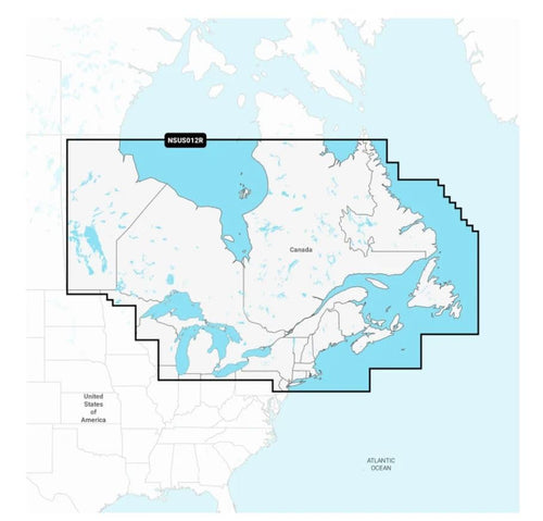 Navionics+ East Great Lakes Canada by Garmin