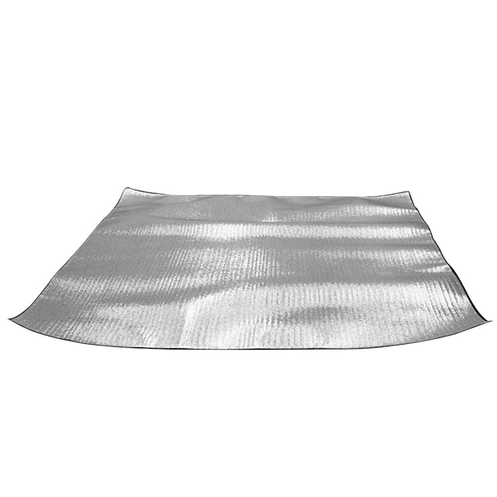 Waterproof Picnic Mat StepOK, Aluminum Foil Picnic Mat, Portable Foldable Lawn Outdoor Camping Mat