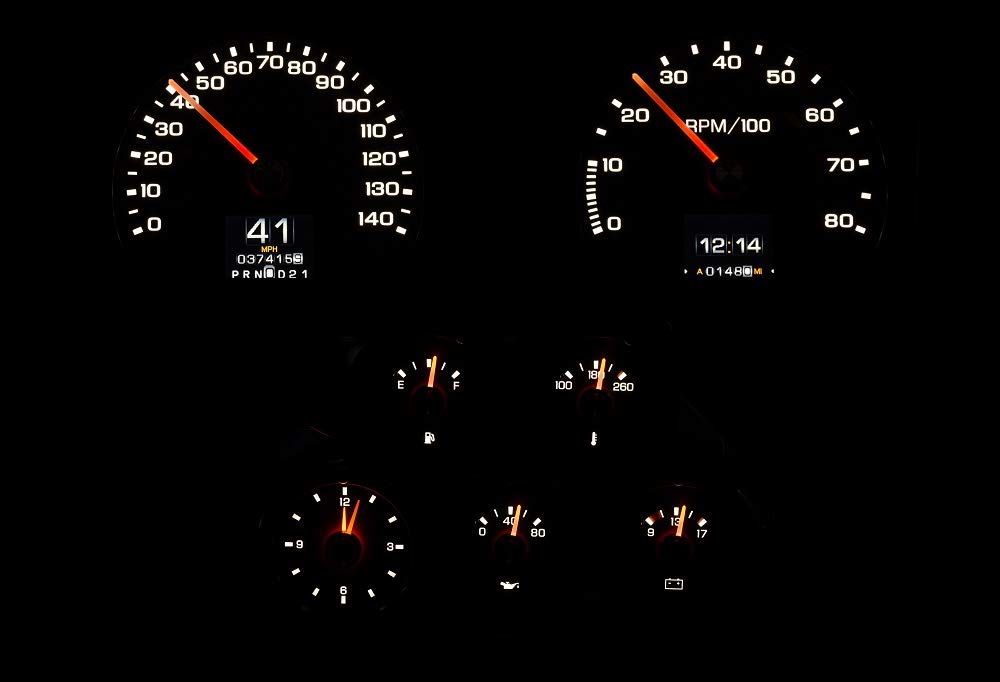 Dakota Digital Retrotech Gauge Instrument System RTX-78C-VET-X Compatible with 1978-82 Chevy Corvette