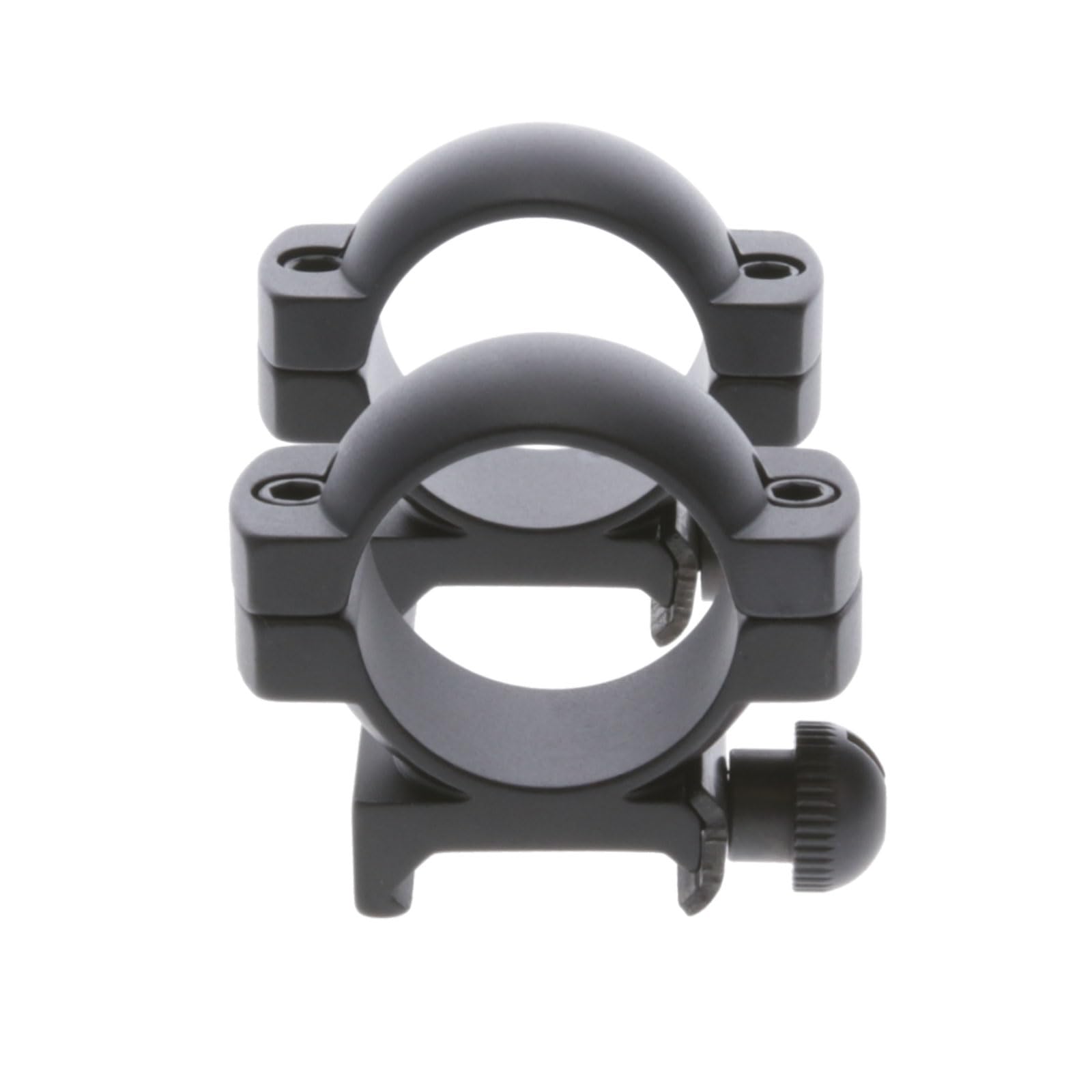 Lightweight TRUGLO Scope Rings | Tactical Hunting Shooting Versatile Durable Aluminum Mounting Accessory for 1" Tube Scope | for Picatinny/Weaver Rails | Medium (2 Screws per Ring)