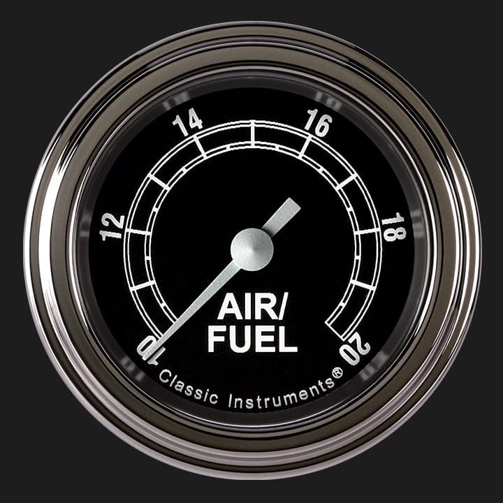 TR194SLF Classic Instruments Traditional 2-1/8" Air/Fuel Ratio Gauge