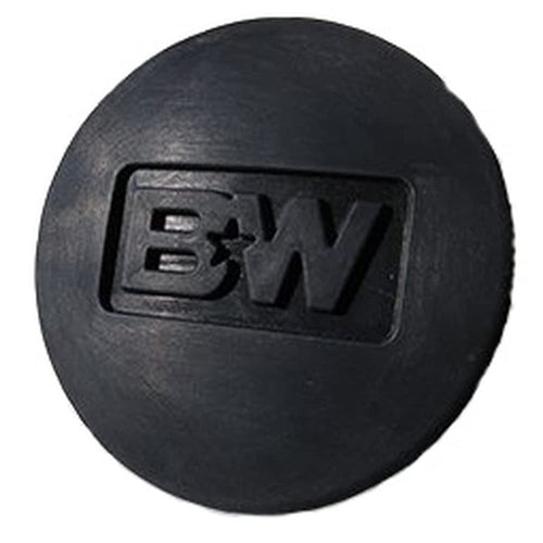 Rubber Black B&W Trailer Hitches Utilitarian Gooseneck Ball Gap Hole Cover