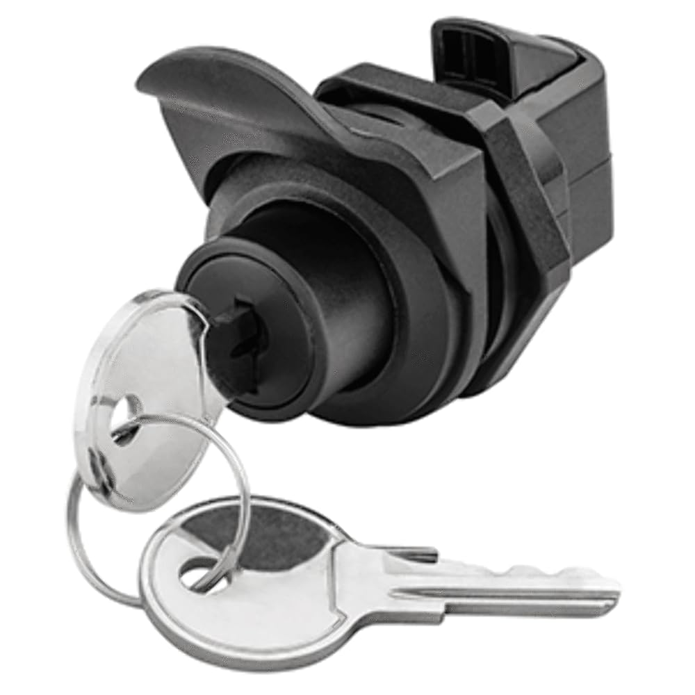 Locking Whitecap Push Button Latch