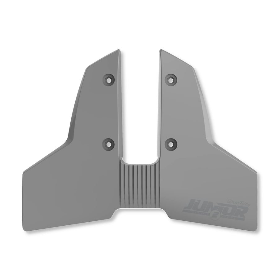 Classic Junior 2 STINGRAY HYDROFOILS for 9.9-40 hp (Grey) - Best for Small Boats - Stabilizer Fins for Outboard/Outdrive Motors - Made in The USA