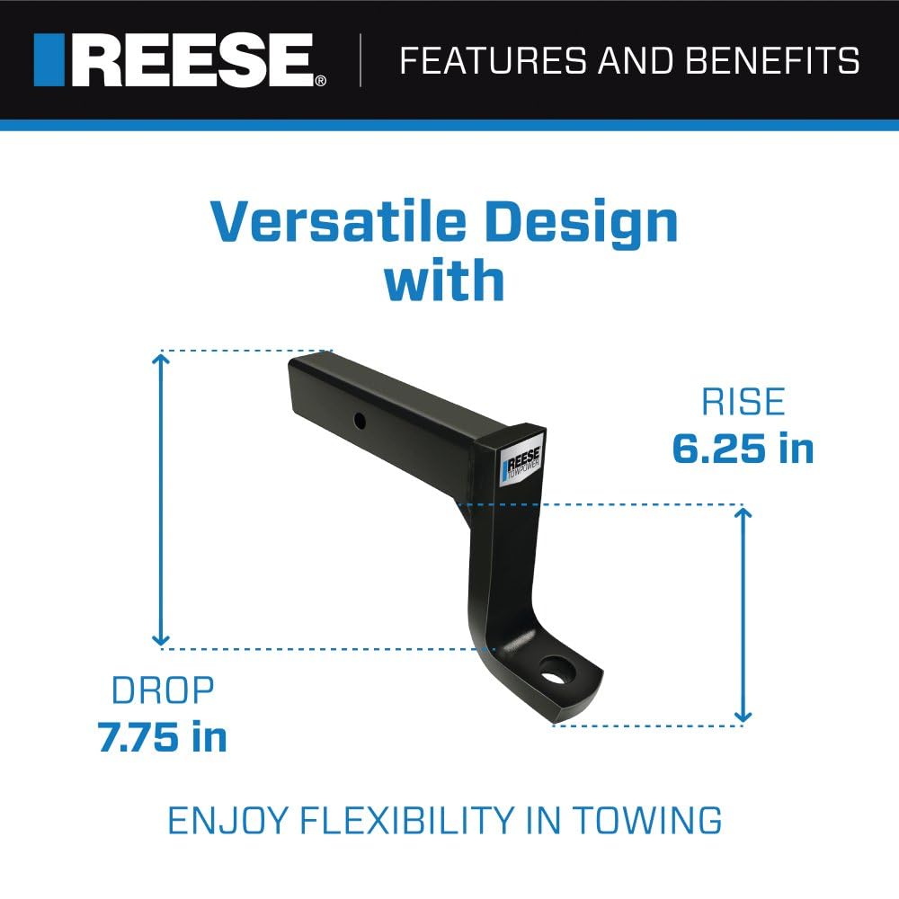 Heavy Duty Reese 7028300 Class V Ball Mount