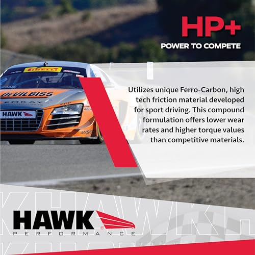 Hawk Performance HP Plus HB582N.660 Crossover Street/Motorsport Brake Pads