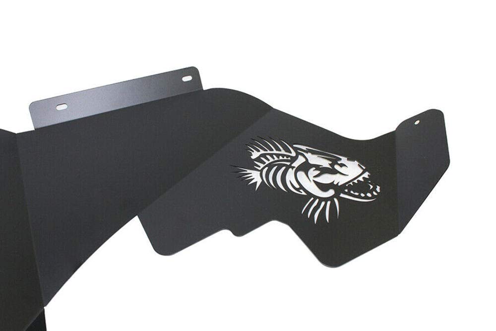 Offroad FISHBONE FB33073 Jeep Logo Aluminum Inner Fenders 07-18 Wrangler JK Black Powdercoat