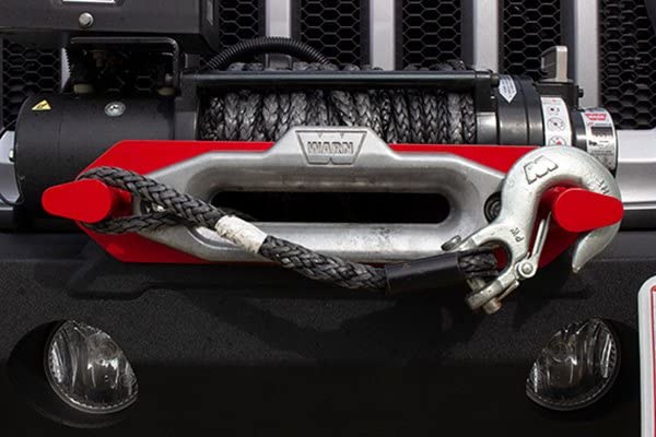 Offroad FISHBONE Winch Line Fishhook, Red