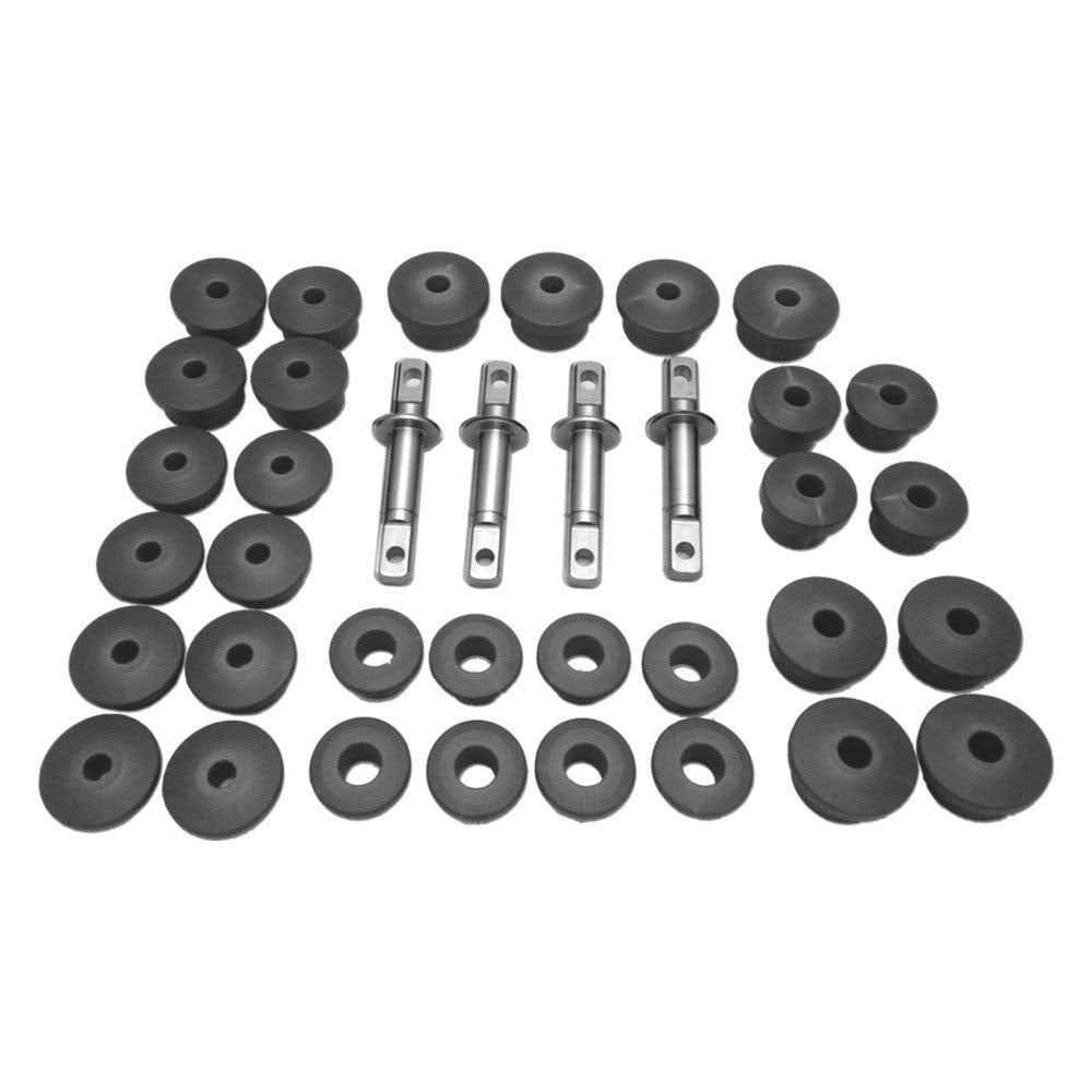 Complete Rear Suspension Ridetech Delrin Control Arm Bushing Kit for 1997-2013 Corvette