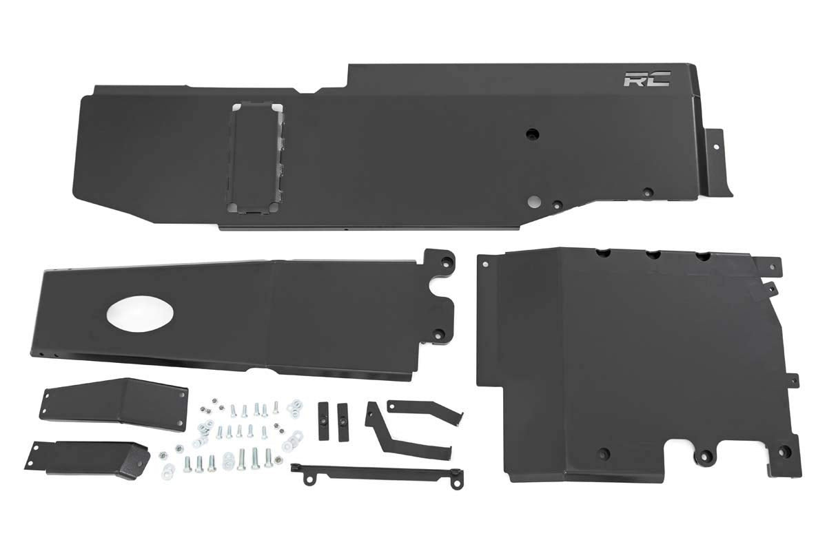 Skid Plate System Rough Country for 18-20 Jeep Wrangler JLU 3.6L - 10608