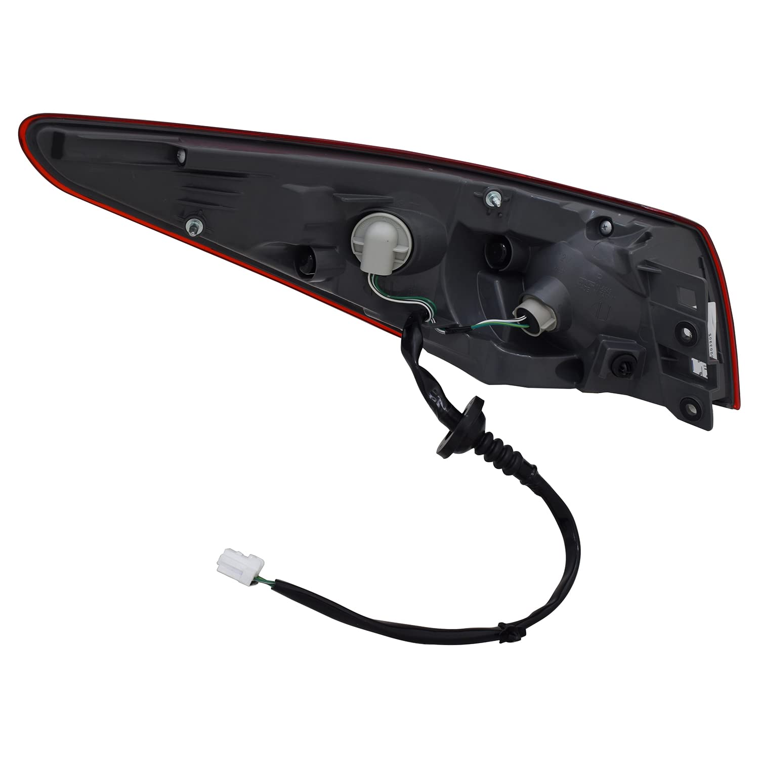 Right TYC Tail Light Assembly Compatible with 2016-2017 Infiniti Q50