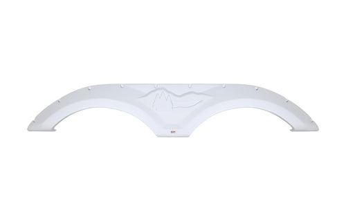 Tandem Axle Fender Skirt ICON 12072 FS2072 for Forest River Wildcat - Polar White