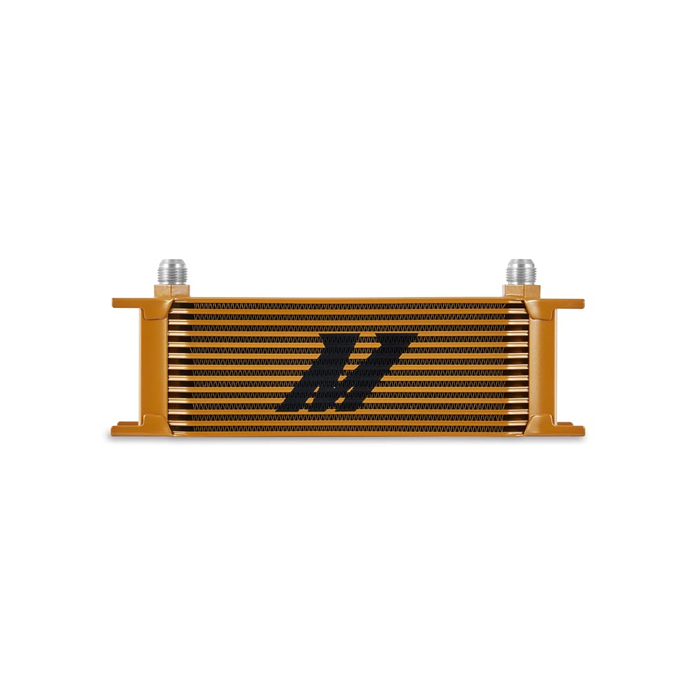 Mishimoto 13-Row Universal Oil Cooler, Gold