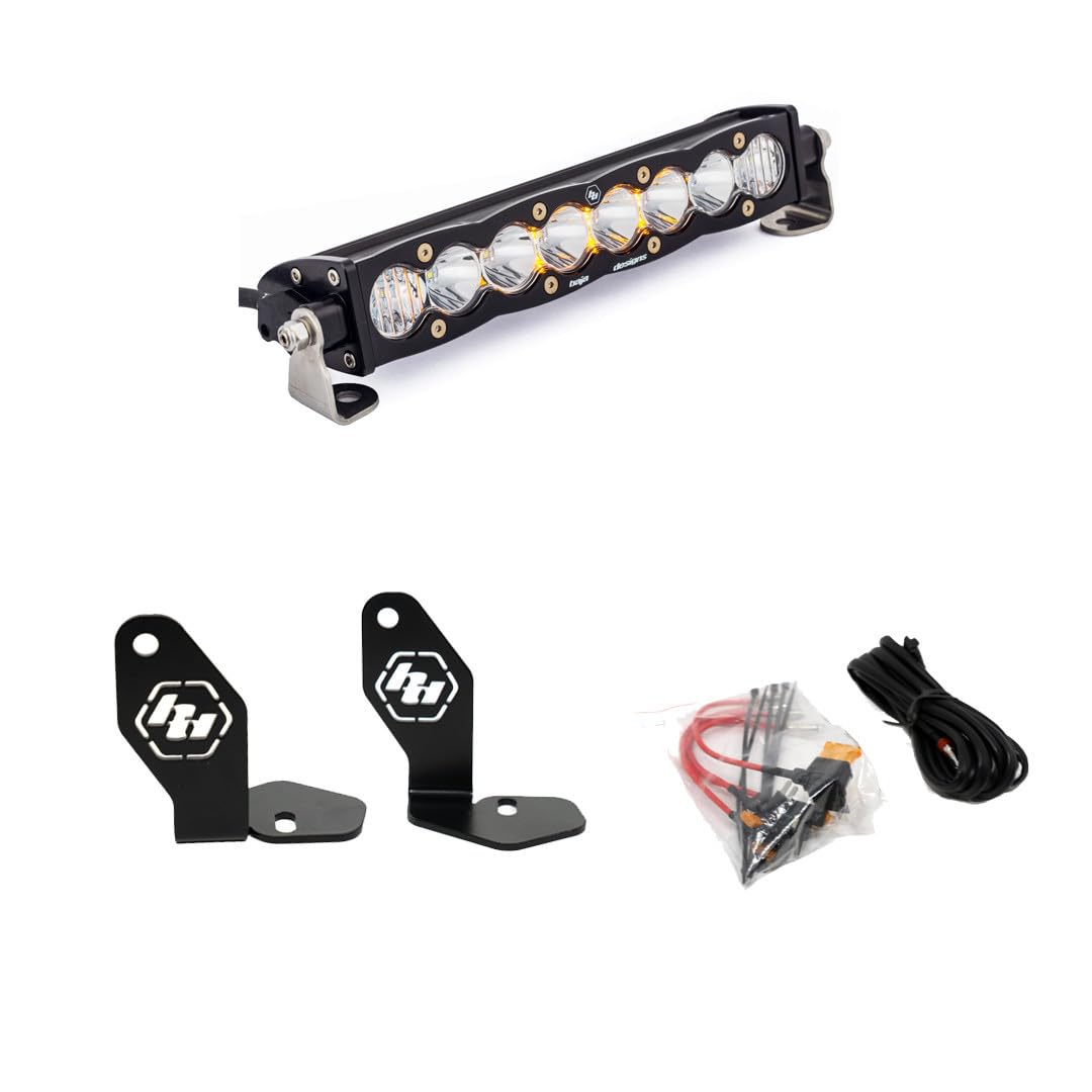 Polaris RZR Pro R UTV Baja Designs S8 10-Inch LED Bar