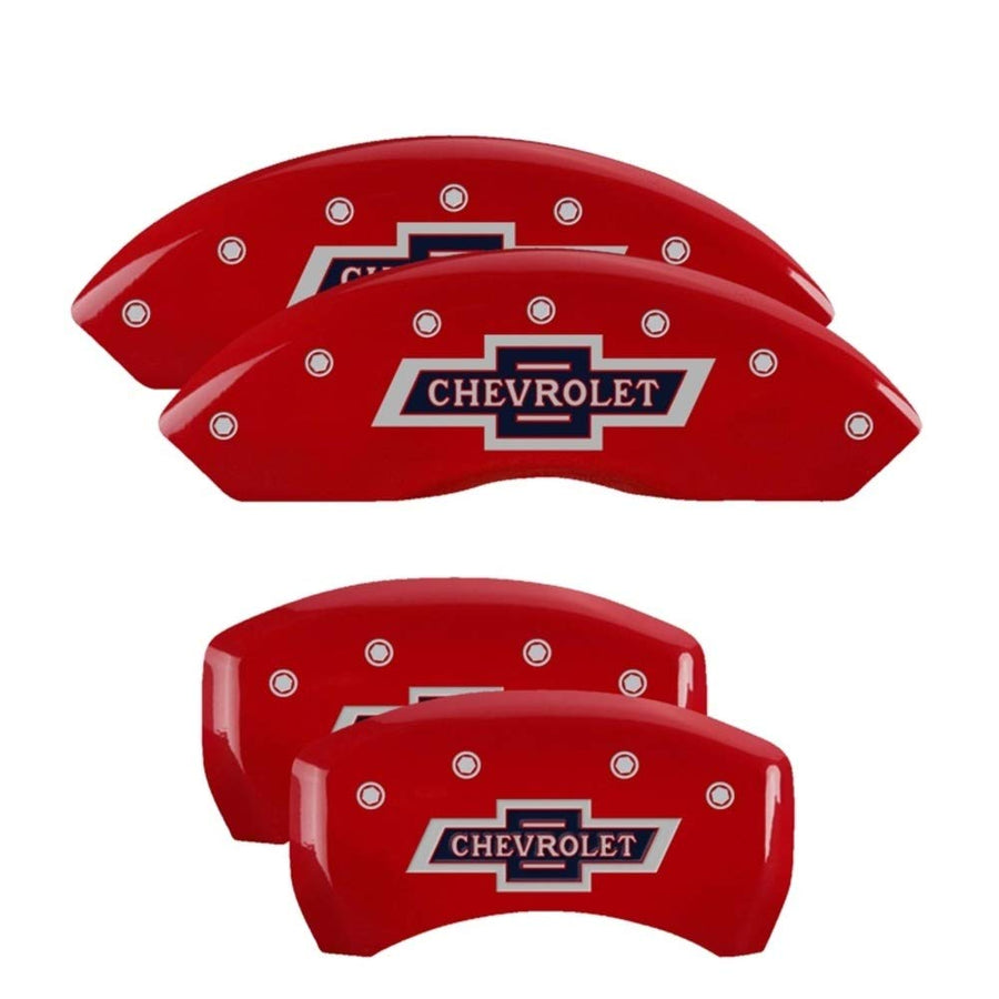 Caliper Covers MGP 14247SBANRD Red Cover, Set of 4