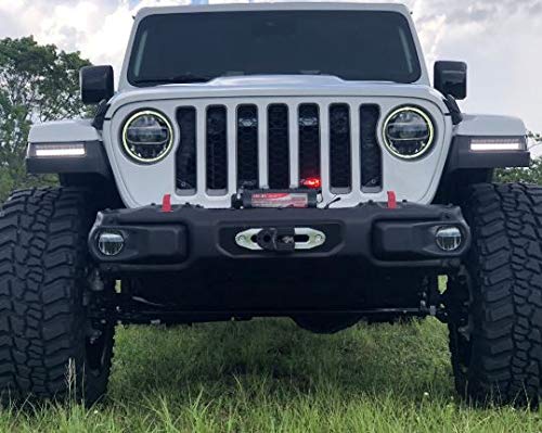 Fender Turn Signal Lights Recon Truck Accessories 264148LEDBK Fits Jeep Wrangler