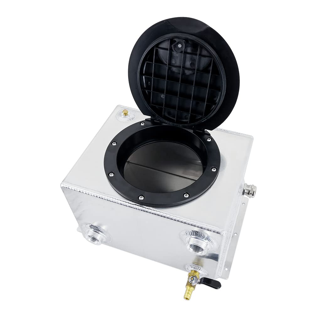 Mishimoto Air-to-Water Intercooler Ice Tank MMRT-A2W-25N, 2.5 Gallon