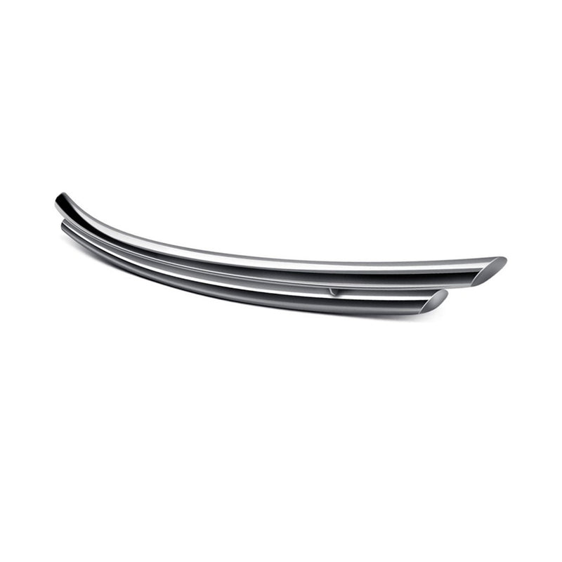 Rear Bumper Guard Black Horse Double Layer Stainless Steel Compatible with 2007-2011 Honda CR-V-8B0519DSS-DL