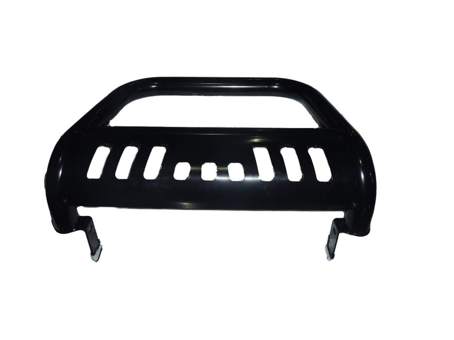 Bull Bar TrailFX with Skid Plate Fits Chevrolet Silverado 1500 2020-2025 Black Powder Coated Steel 3 Inch Diameter Bolt-On Holes for Optional Lighting TrailFX B0036B